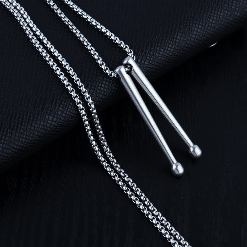 Picture of High Quality Men Fashion Jewellery Stainless Steel Round Chain Necklaces