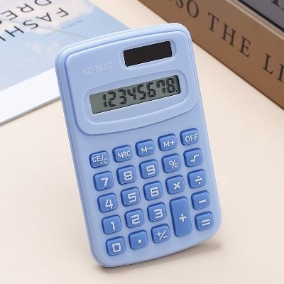 Picture of Aesthetic Purple Student Calculator