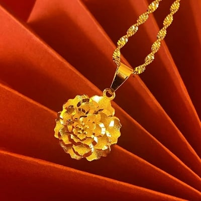 Picture of Bengali Style Gold Plated Jewelry Necklace