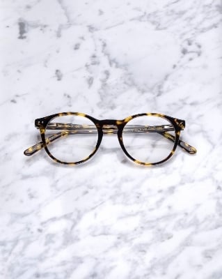 Picture of Stylish Round Anti-Blue Light Computer Glasses