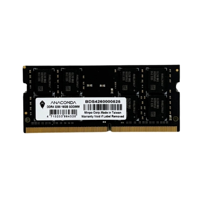 Picture of Anacomda 16GB DDR4 3200MHz SODIMM Laptop RAM(16GB DDR4 3200MHz)