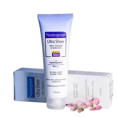 Picture of Ultra Sheer Dry Touch Sunblock SPF 50+ 118ml For All Type Skin