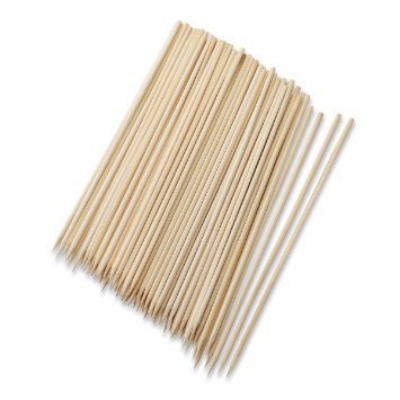 Picture of Bamboo Stick Shashlik Kathi / Kabab Kathi 6 inch Pack of 100pcs