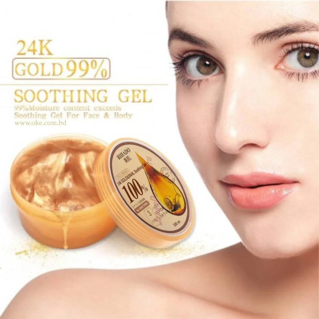 Picture of Bihado Gold & Snail Soothing gel 300ml(Floral)