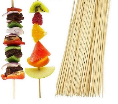 Picture of Bamboo Stick Shashlik Kathi / Kabab Kathi 8 Inch Pack Of 1 Kg