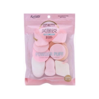 Picture of Keli Set of Powder Puff 13 Pieces For Makeup