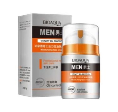 Picture of BIOAQUA MenOnly Oil Control Deep Hydrating Moisturizing Oil-control Face Cream-50g