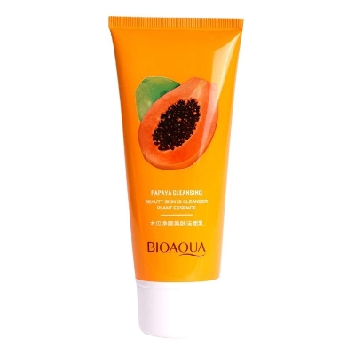 Picture of Bio aqua Papaya Moisturizing Shrink Pore Face Wash Foam Facial Cleanser 100gm