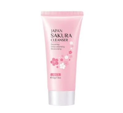 Picture of Laikou Japan Sakura Cleanser Face Wash(50g,Floral)