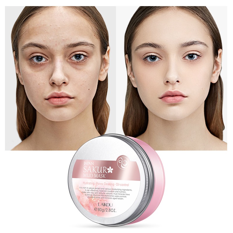 Picture of Laikou Japan Sakura Mud Mask 90gm