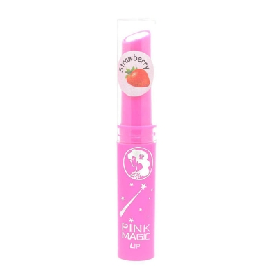 Picture of Pink Magic Strawberry Lip Balm Color Transforming Lip Balm 3pcs