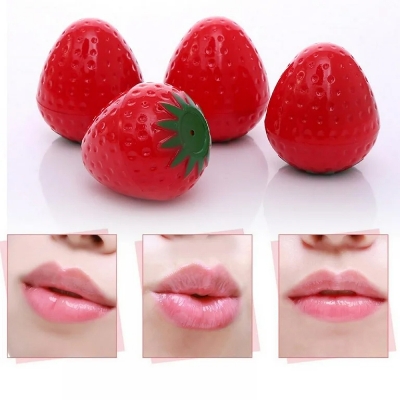 Picture of Strawberry Shape Lip Balm For Softer Lips