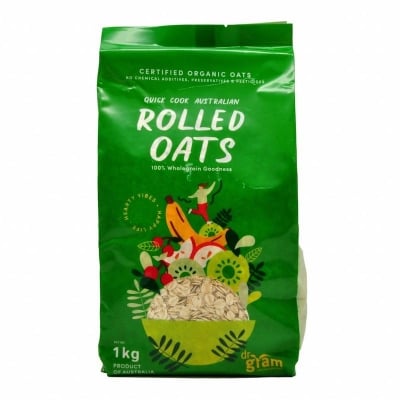 Picture of Dr. Gram Organic Rolled Oats - 1Kg