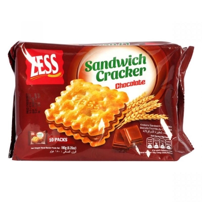 Picture of Zess Sandwich Cracker Chocolate-180g