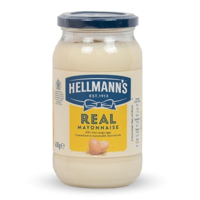 Picture of Hellmann'S Real Mayonnaise-400Gm(Uk)