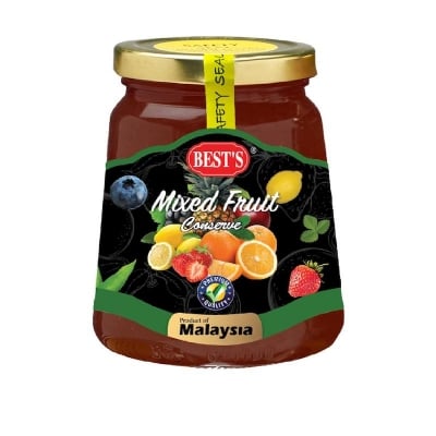 Picture of BEST'S Mixed Fruit Conserve Jam (Malaysia) 450gm