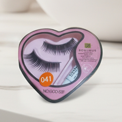 Picture of Bonjour Artificial or False Eyeleshes with Glue- 1 Pair