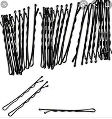 Picture of Hair Grips or Clips (Flower) - 24  pcs or 12 Pairs