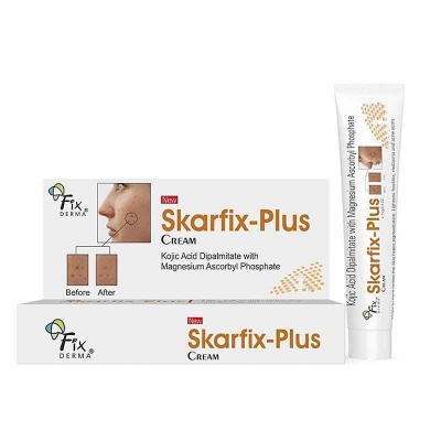 Picture of Fixderma Skarfix Plus Kelic Acid Dipaimitate with Cream Magnesium Ascorbyl Phosphate new