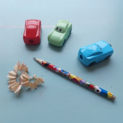Picture of Car Pencil Sharpner or Pencil Cutter- 3 Pieces