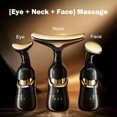 Picture of 3 IN 1 EMS Face Lifting Massager Neck Firming Eye Massage Skin Fine Lines Beauty Tools Skin Lifting Tightening Device Skin Care Tool 2025