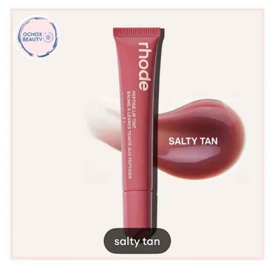 Picture of Rhode Peptide Lip Tint & Lipstick  salty tan  NEW
