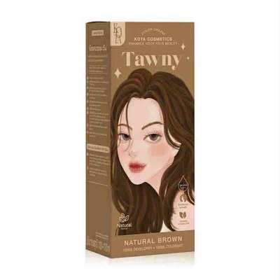 Picture of Kota Color Cream Hair Color (MILK TEA BROWN) 2025