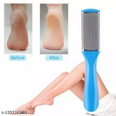 Picture of Dual Sided Foot Scrubber for Dead skin of foot or for removing cuticles file for Pedicures