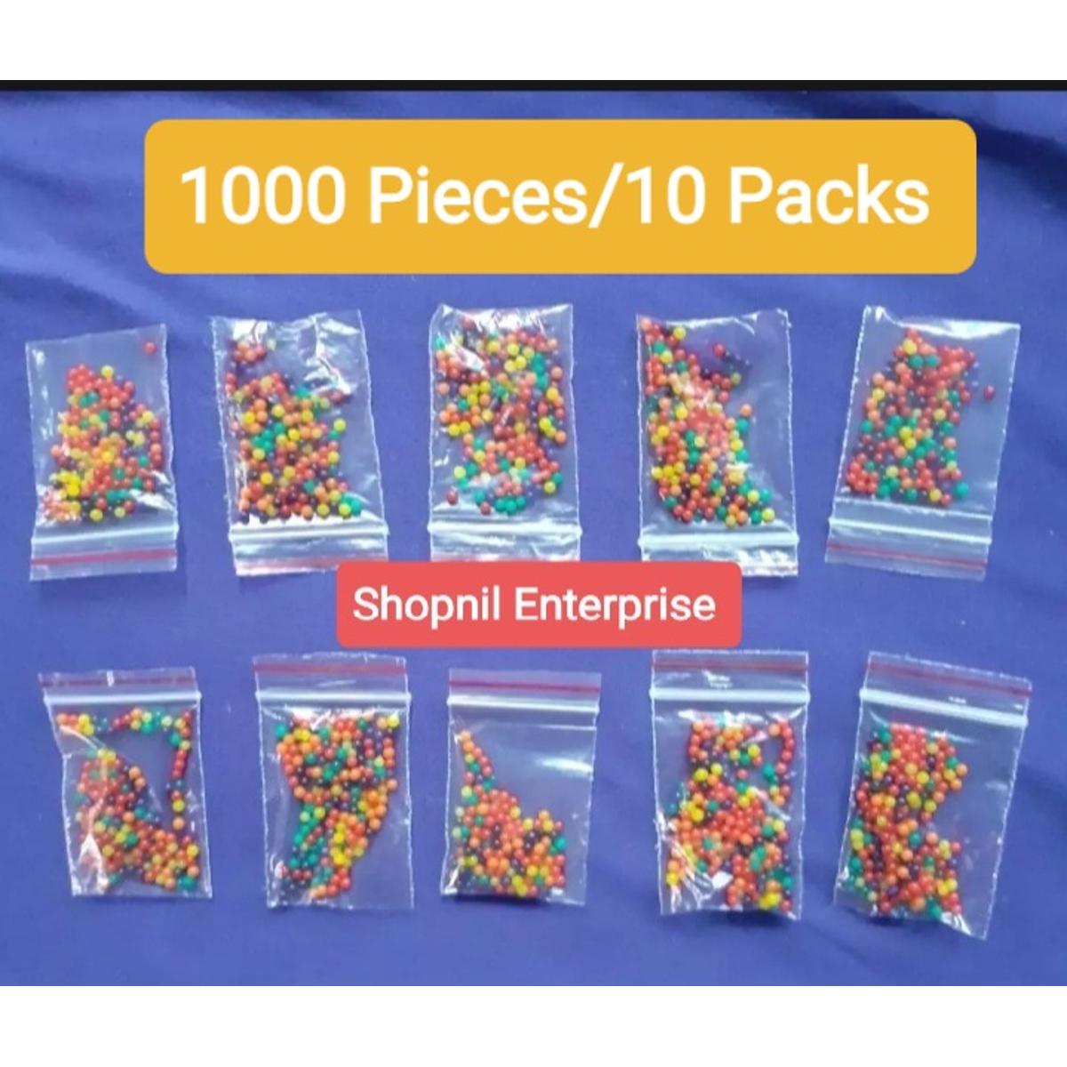 Picture of Magic Balls or Jelly Balls or Orbeez or Beads (1000 Pieces in 10 Packs)
