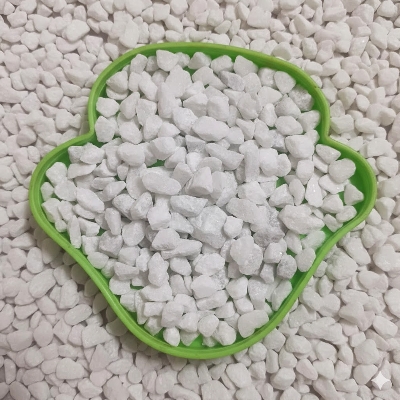 Picture of White Crash Stones for Aquarium or plant tob decorations (100 grams)