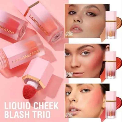 Picture of Beauty Makeup 6 Color Blush Liquid Naturally Brighten Up Skin Color Waterproof Cosmetics new