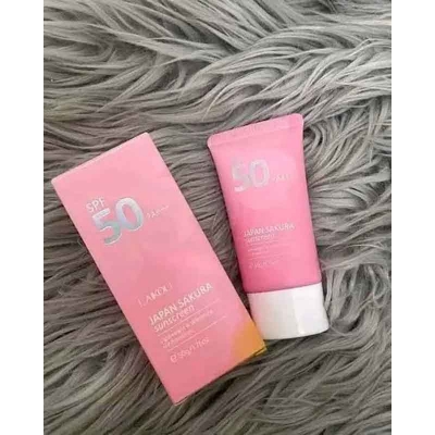 Picture of Laikou Japan Sakura Face Sunscreen, SPF50++ 50 gm new