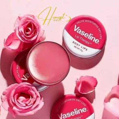 Picture of Vaseline Lip Therapy Rossy Lips 20g 1pcs - Authentic Rose Flavour Lip Balm new