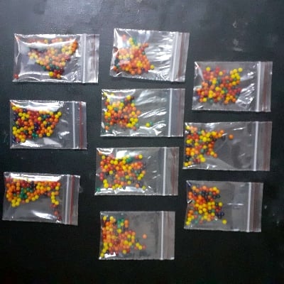 Picture of 15 Packets Multicolor Magic Balls or orbeez ( 1500 Pieces)