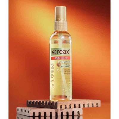 Picture of Streax Hair Serum Vitalized with Walnut Oil 90ml / 45ml new