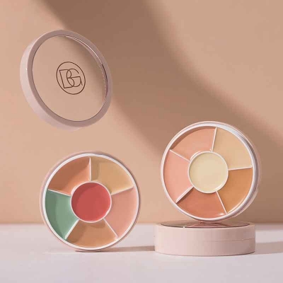 Picture of Beauty Glazed 6-Color Concealer For Spotless, Brightened Skin - Decrease Tear Gaps, Dark Circles & Even Skin Tone-402