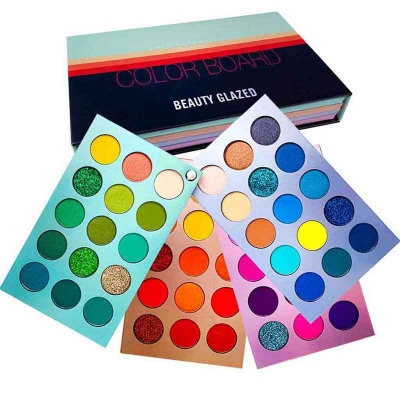Picture of BEAUTY GLAZED New Color Board Eyeshadow Palette 60 Colors Eyeshadow Pallete Waterproof Makeup Shimmer Eye Shadow new