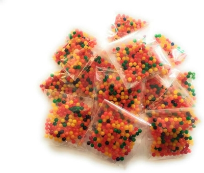 Picture of 50 packets multicolored magic balls or orbeez ( 5000 pieces)