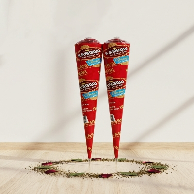 Picture of Kashmiri Mehedi cone 2 pieces