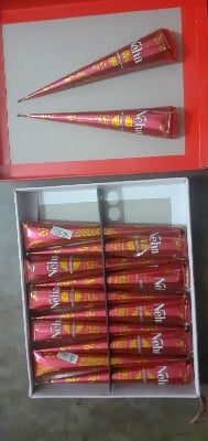Picture of 1 piece Neha mehedi Red color Cone -1 piece