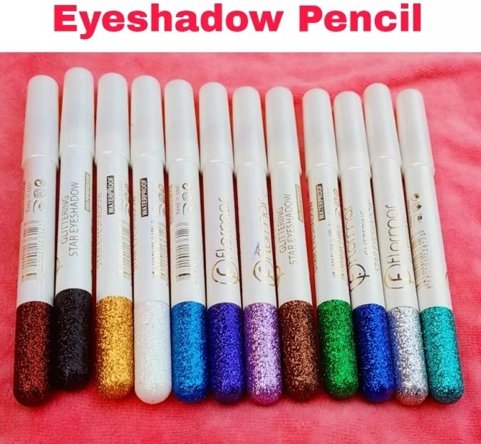 Picture of 12 Pieces Glitter Eyeshadow Pencil Sets (12 Pieces)