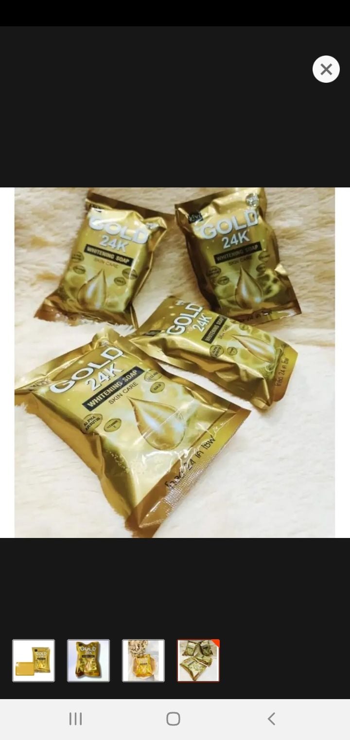 Picture of 3 Pieces Gold 24k Soap bar 80×3 grams