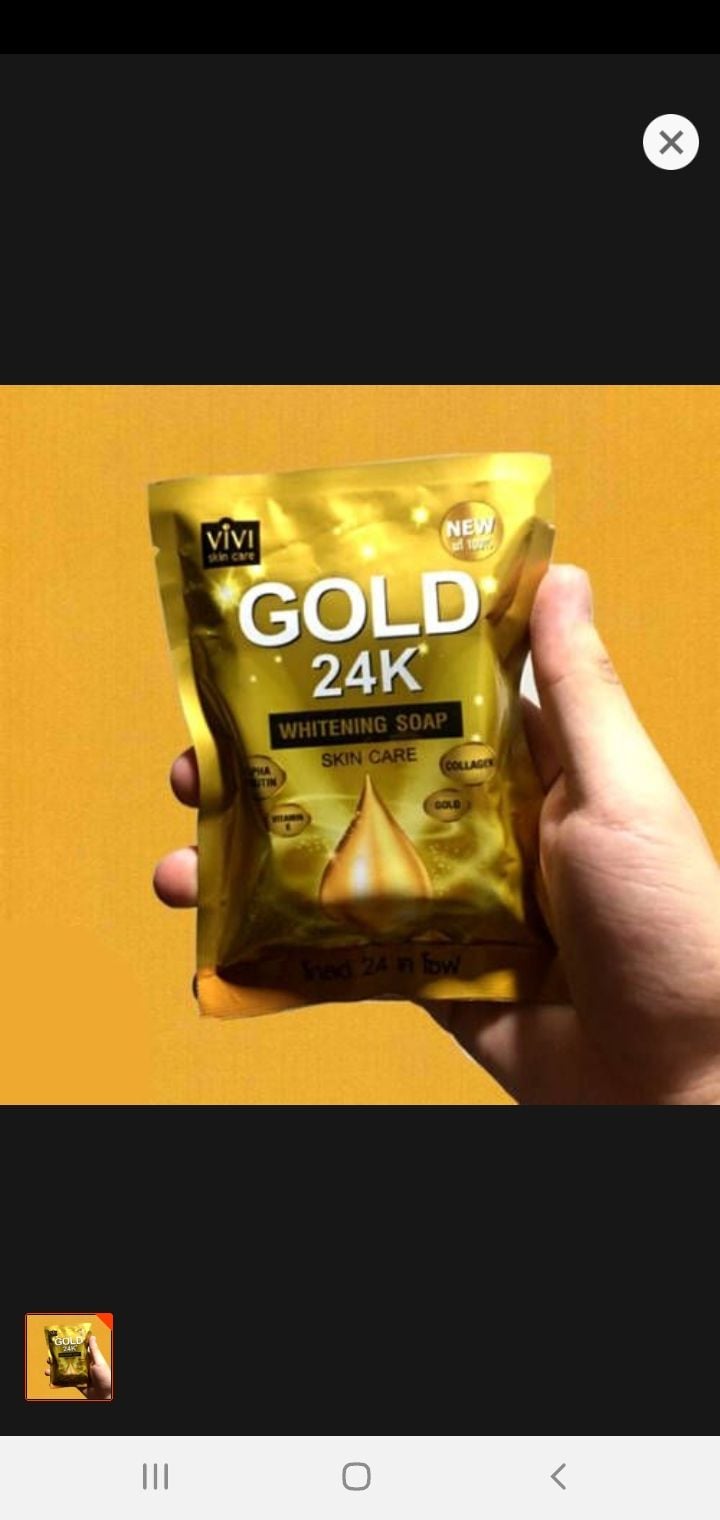 Picture of 3 Pieces Gold 24k Soap bar 80×3 grams