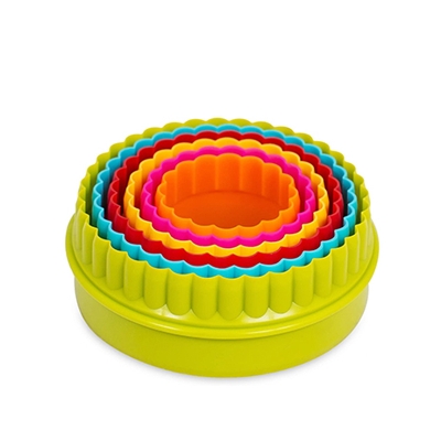 Picture of 6 Pieces Colorful Cookie cutter