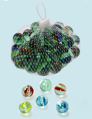 Picture of 100 pieces Marbles for decorating or for play