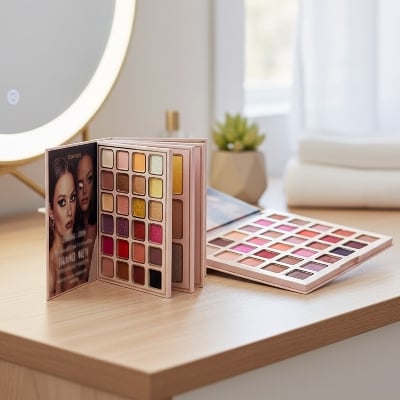 Picture of 𝐈𝐆𝐎𝐎𝐃𝐂𝐎 𝐅𝐚𝐬𝐡𝐢𝐨𝐧 𝟓 𝐈𝐧 𝟏 𝐌𝐚𝐤𝐞𝐮𝐩 Eyeshadow 𝐁𝐨𝐨𝐤 𝐏𝐚𝐥𝐞𝐭𝐭𝐞