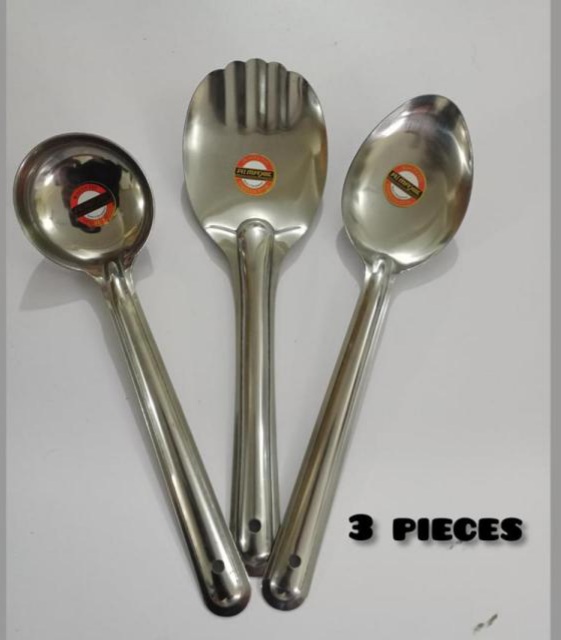 Picture of 3 pieces serving spoon