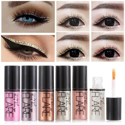 Picture of PeiFen 6pcs Flare Shining Charm Eyes Glitter |  Liquid Eyeliner/Eyeshadow Set (6 Pieces) |