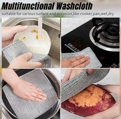 Picture of 3 Pieces Magic Dishwasher cleaner or Scrubber (3 pieces)