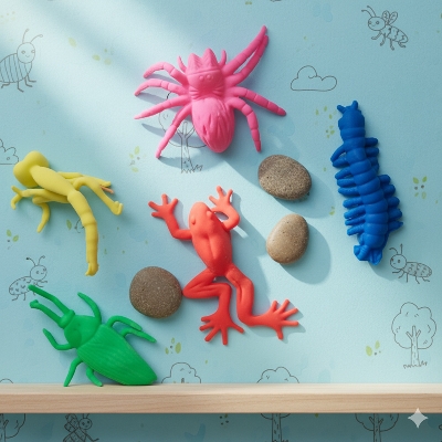 Picture of Magic Insect or Bug - 5 Pieces - Slime